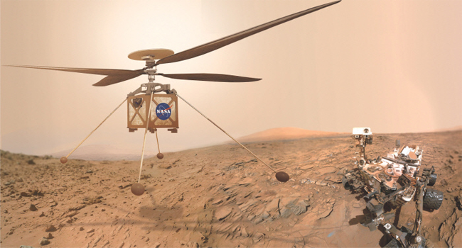 10㎞ 가는 데 2년8개월…느릿느릿 화성 탐사, 드론으로 속도 낸다